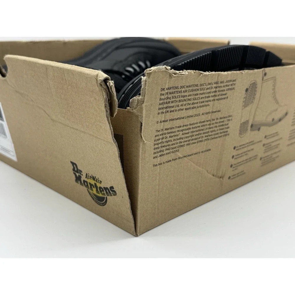 Dr Martens Combs Tech WX Black Waterproof Boots Men's Size 13‎ 32103001